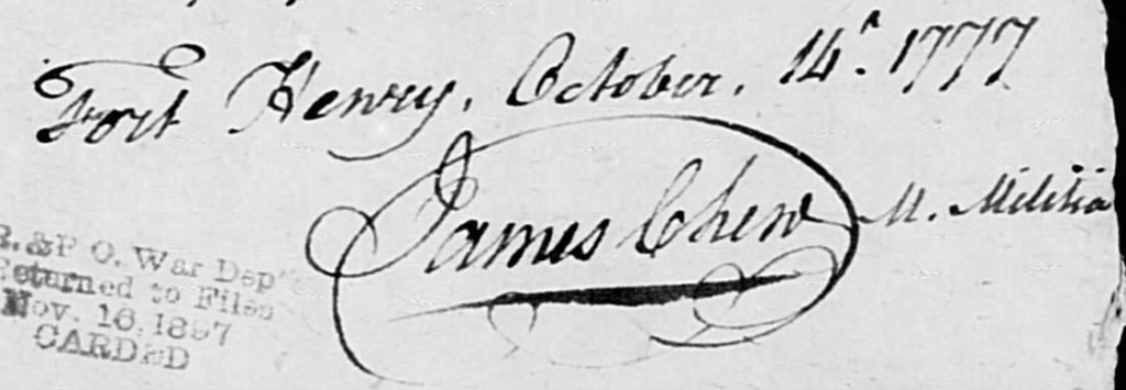 James Chew Signature