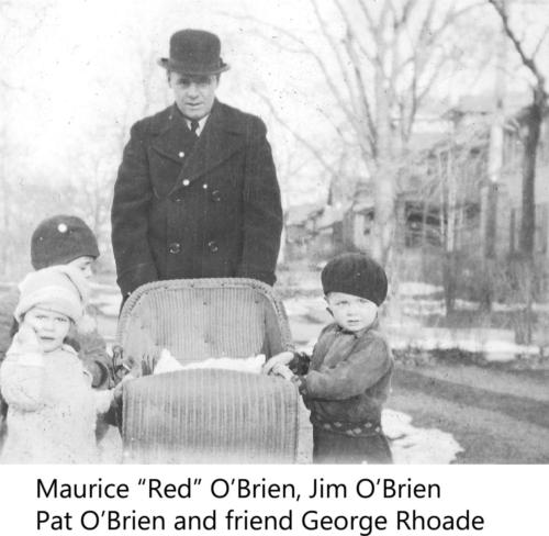 Red Jim Pat O'Brien and George Rhoade
